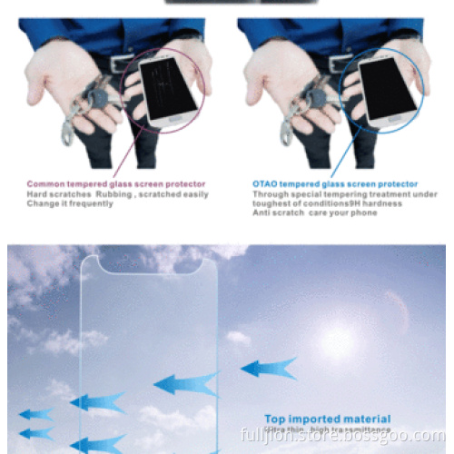 9H 0.2mm 2.5D curved round angle tempered-glass screen protector for Samsung Galaxy S5